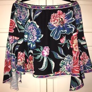 Off The Shoulder Floral Top
